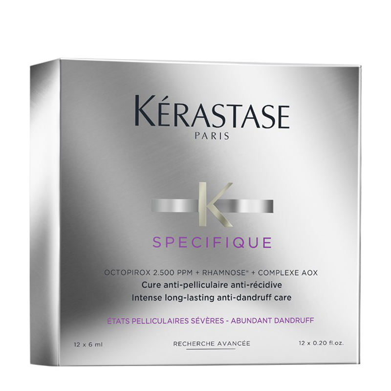 Лосьоны Kerastase, Уход-лечение интенсивный Kerastase Specifique Cure Anti-Pelliculaire длительного действия против перхоти 12х6 мл
Лосьоны Kerastase, Уход-лечение интенсивный Kerastase Specifique Cure Anti-Pelliculaire длительного действия против перхоти 12х6 мл