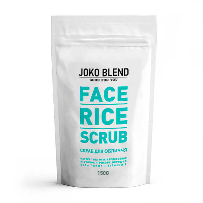 Уход за лицом Joko Blend, Рисовый скраб для лица Joko Blend Face Rice Scrub 150 г
Уход за лицом Joko Blend, Рисовый скраб для лица Joko Blend Face Rice Scrub 150 г