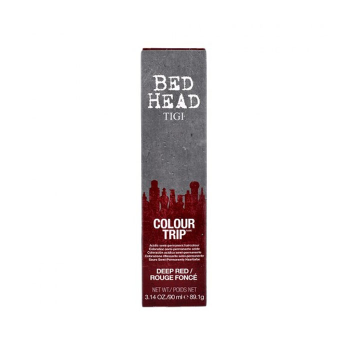 Тонирующие средства Tigi, Тонирующий гель Tigi Bed Head Colourtrip Deep Red 90 мл
Тонирующие средства Tigi, Тонирующий гель Tigi Bed Head Colourtrip Deep Red 90 мл