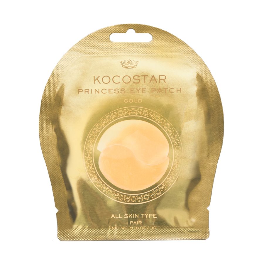 Маски для лица Kocostar, Гидрогелевые патчи для глаз Kocostar Princess Eye Patch Gold 3 г
Маски для лица Kocostar, Гидрогелевые патчи для глаз Kocostar Princess Eye Patch Gold 3 г
