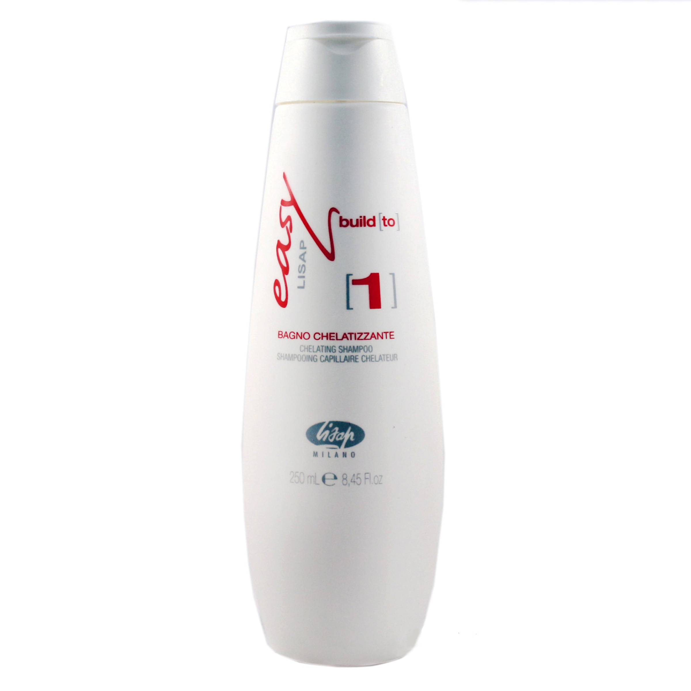 Шампуни Lisap, Шампунь Lisap Easy Built To 1 Chelating Shampoo хелатный восстанавливающий 250 мл
Шампуни Lisap, Шампунь Lisap Easy Built To 1 Chelating Shampoo хелатный восстанавливающий 250 мл