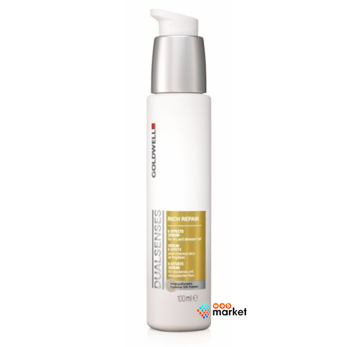 Сыворотки, флюиды для волос Goldwell, Восстанавливающая сыворотка Goldwell DualSenses Rich Repair 6-кратного действия 100 мл
Сыворотки, флюиды для волос Goldwell, Восстанавливающая сыворотка Goldwell DualSenses Rich Repair 6-кратного действия 100 мл