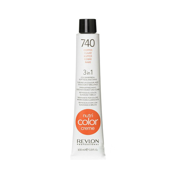 Тонирующие средства Revlon professional, Тонирующий бальзам Revlon Professional Nutri Color Creme №740 медный 100 мл
Тонирующие средства Revlon professional, Тонирующий бальзам Revlon Professional Nutri Color Creme №740 медный 100 мл