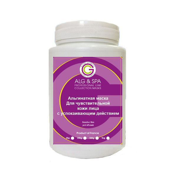 Маски для лица Alg & Spa, Альгинатная маска Alg Spa для чувствительной кожи лица с успокаивающим действием 1 кг
Маски для лица Alg & Spa, Альгинатная маска Alg Spa для чувствительной кожи лица с успокаивающим действием 1 кг