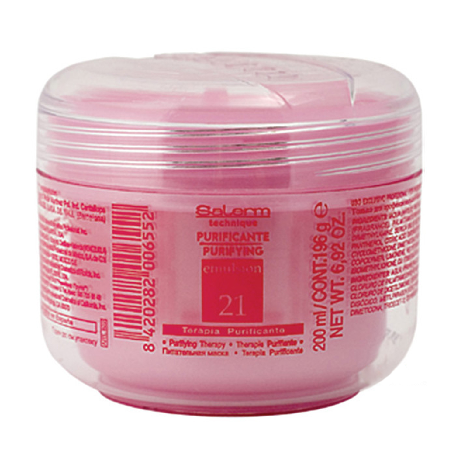 Маски для волос Salerm, Эмульсия для волос Salerm Emulsion Purificante очищающая 200 мл
Маски для волос Salerm, Эмульсия для волос Salerm Emulsion Purificante очищающая 200 мл