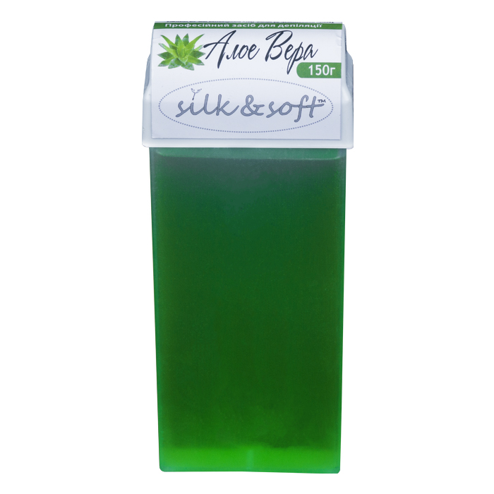 

В картридже Silk & Soft, Сахарная паста в картридже Silk Soft алоэ вера 150 г