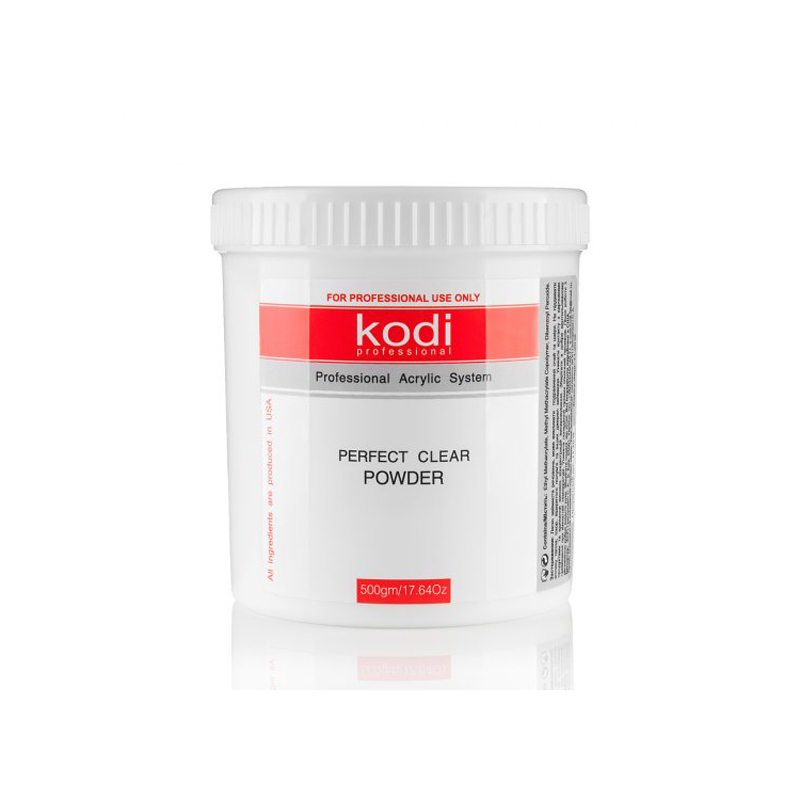 

Акрил Kodi, Базовый акрил Kodi Perfect Clear Powder прозрачный 500 г