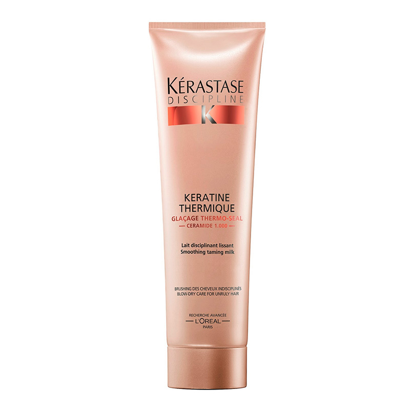 

Термозащита волос Kerastase, Термозащитный крем-уход Kerastase Discipline Keratine Thermique для разглаживания непослушных волос 150 мл