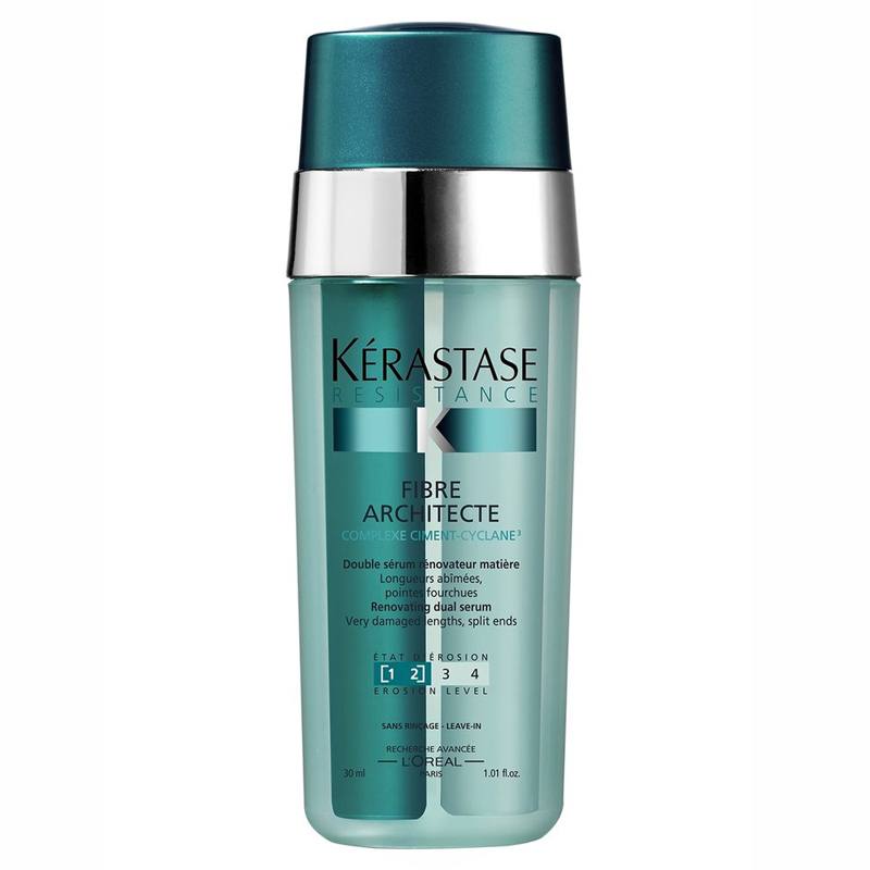 

Сыворотки, флюиды для волос Kerastase, Двойная восстанавливающая сыворотка Kerastase Resistance Therapiste Renewal Leave-in Serum для очень поврежденных волос для длины и кончиков 30 мл
