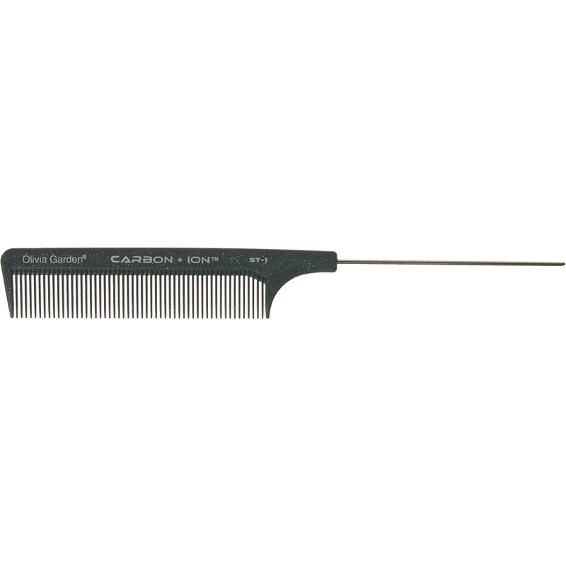 

Гребни Olivia Garden, Гребень Olivia Garden OGCST1 Carbon + Ion ST-1 205 мм