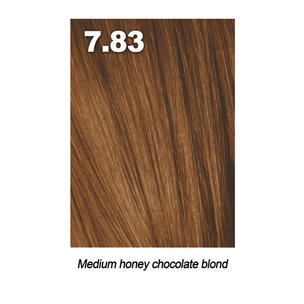 

Краска для волос Indola Indola, Краска для волос Indola Permanent Caring Color 7.83 средний блонд шоколадно-золотистый 60 мл
