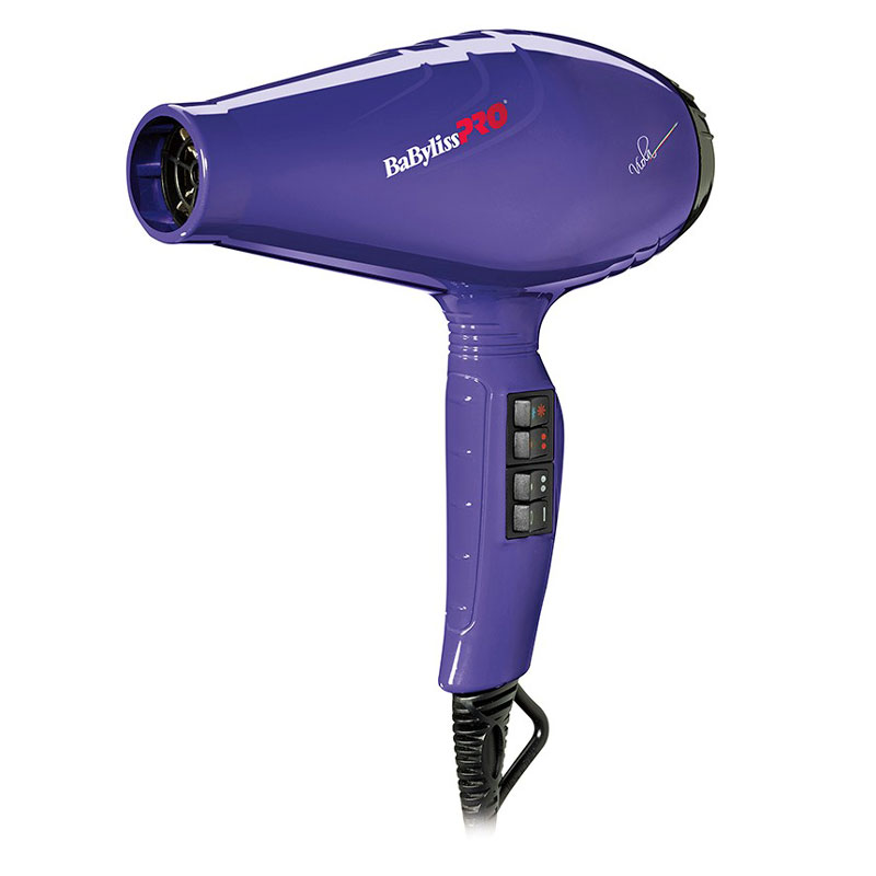 

Стандартные фены BaByliss, Фен для волос BaByliss BAB6350IPE Viola Ionic фиолетовый