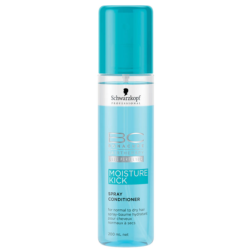 

Кондиционеры для волос Schwarzkopf, Спрей-кондиционер Schwarzkopf Bonacure Moisture Kick Conditioner Spray увлажняющий 200 мл