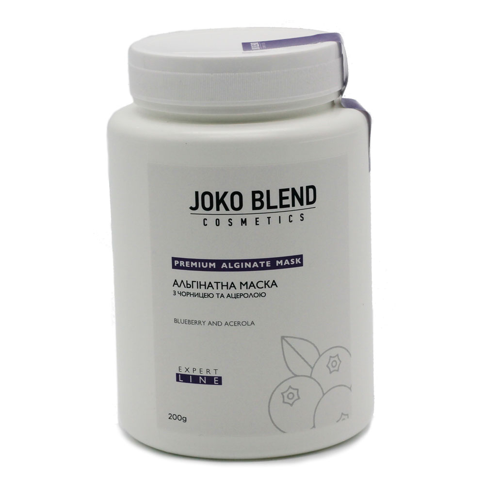 

Маски для лица Joko Blend, Альгинатная маска Joko Blend с черникой и ацеролой 200 г
