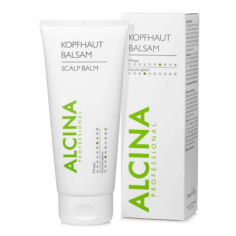 

Бальзамы для волос Alcina, Бальзам Alcina Entspannungs Kur 2.4 Hair Therapie Scalp Balm для лечения и успокоения кожи головы 200 мл