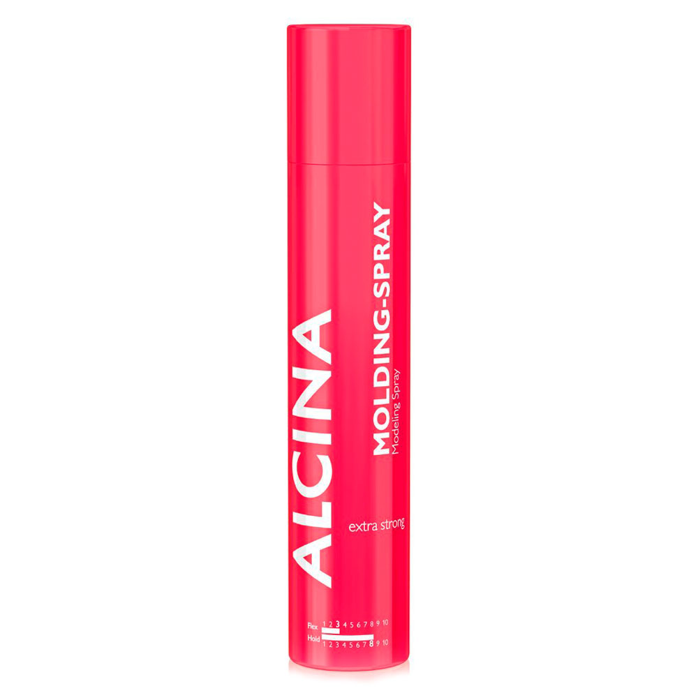 

Стайлинг волос Alcina, Лак-аэрозоль для волос Alcina Styling Extra Strong Molding Spray очень сильной фиксации 200 мл