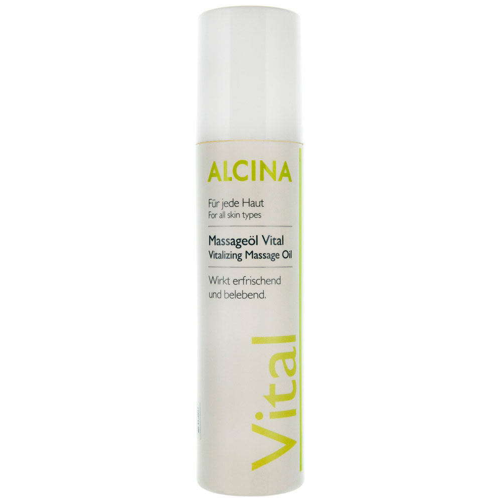 

Для массажа Alcina, Оживляющее массажное масло Alcina Vital Massage Oil 200 мл