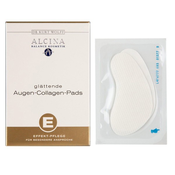 

Маски для лица Alcina, Коллагеновые салфетки для век Alcina Collagen Eye Wipes 10 x 2 шт