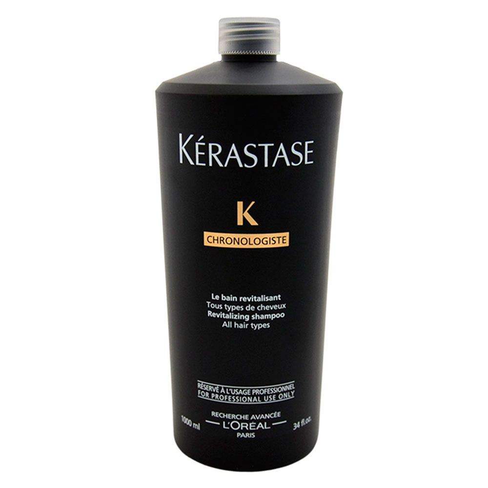 

Шампуни Kerastase, Шампунь-ванна Kerastase Chronologiste Revitalizing Shampoo восстанавливающий для всех типов волос 1000 мл