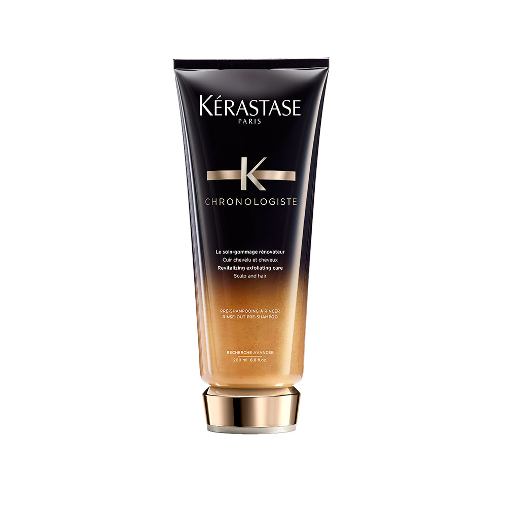 

Бальзамы для волос Kerastase, Пилинг-уход восстанавливающий Kerastase Chronologiste очищающий для кожи головы и волос перед мытьем 200 мл
