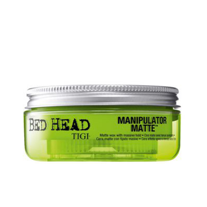 

Стайлинг волос Tigi, Воск Tigi Bed Head Manipulator matte для волос сильная фиксация матовый эффект текстура и разделение 50 мл