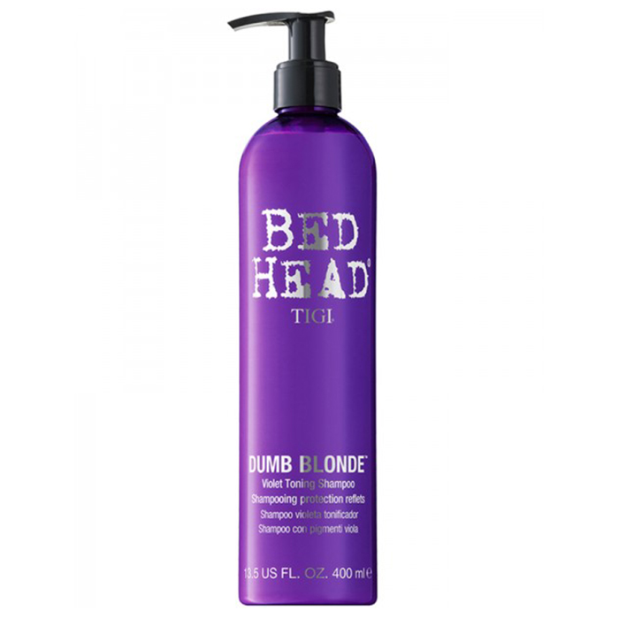 

Шампуни Tigi, Шампунь Tigi Bed Head Barbie Project Dum Blond Purple Toning фиолетовый тонизирующий для нейтрализации желтизны 400 мл