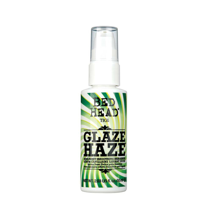 

Стайлинг волос Tigi, Сыворотка для волос Tigi Candy Fixation Glaze Haze полусладкая разглаживающая 60 мл