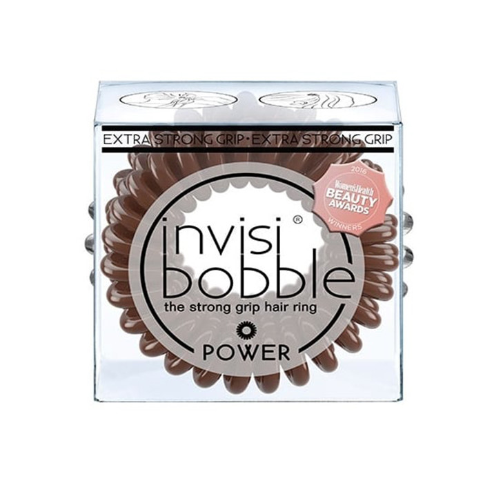 

Парикмахерские инструменты Invisibobble, Резинка-браслет для волос Invisibobble Power Pretzel Brown