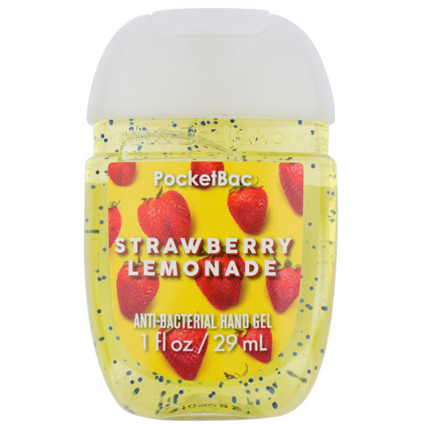 

Антисептики для рук Bath & Body Works, Антисептический гель для рук Bath Body Works Strawberry lemonade 29 мл