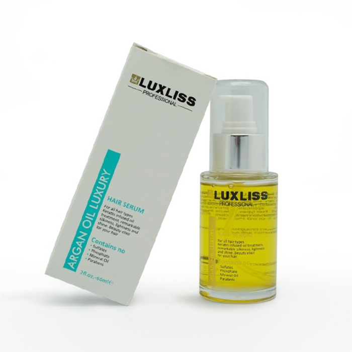

Масла для волос Luxliss, Масло для волос Luxliss Hair аргановое 60 мл