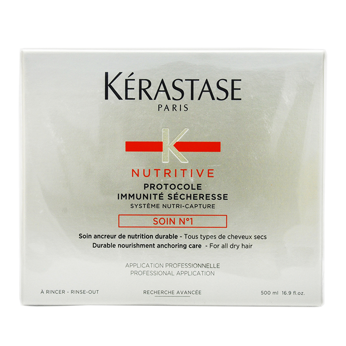 

Лосьоны для волос Kerastase, Уход Kerastase Nutritive Protocole Immunite Secheresse Soin №1 Иммунитет против сухих волос 500 мл