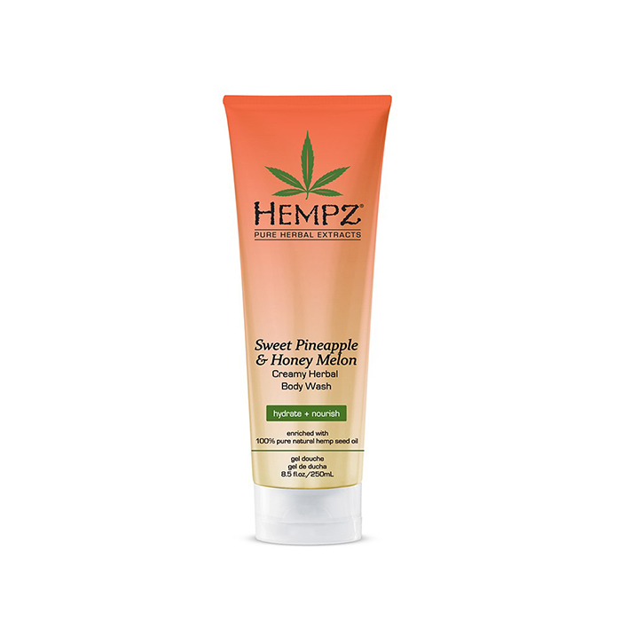 

Гели для душа Hempz, Гель для душа Hempz Sweet Pineapple Honey Melon Body Wash увлажняющий Ананас-Медовая дыня 250 мл