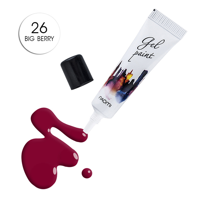 

Гель-паста Naomi, Гель-паста Naomi 26 Big Berry 10 мл
