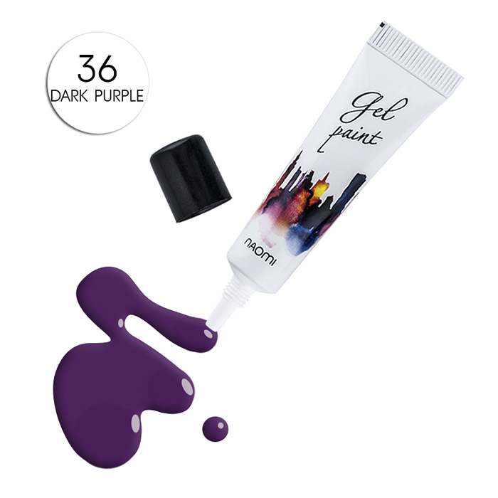

Гель-паста Naomi, Гель-паста Naomi 36 Dark Purple 10 мл