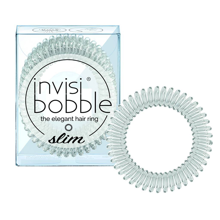 

Резинки для волос Invisibobble, Резинка-браслет для волос Invisibobble Slim Crystal Clear