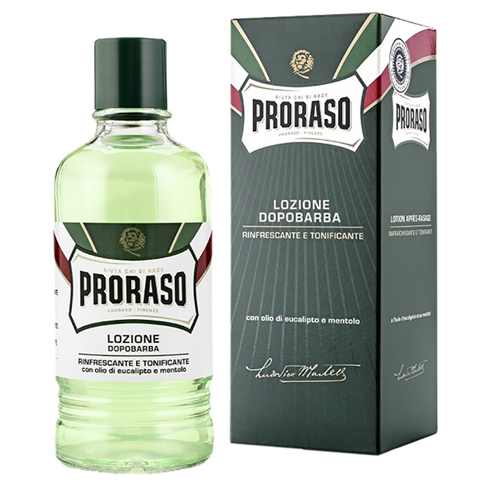 

Средства для бритья Proraso, Лосьон после бритья Proraso Green Line Menthol 400 мл