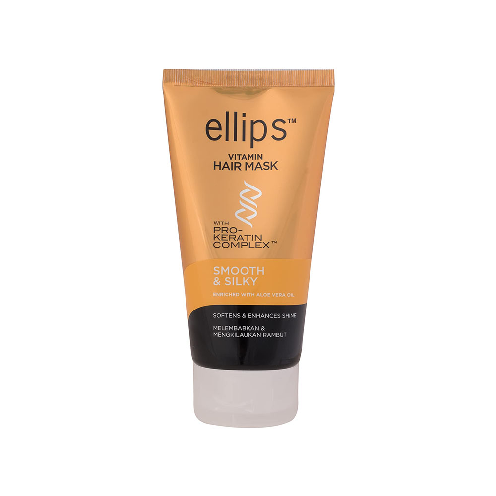 

Маски для волос Ellips, Маска для волос Ellips Безупречный шелк с Про-Кератиновым комплексом 120 г