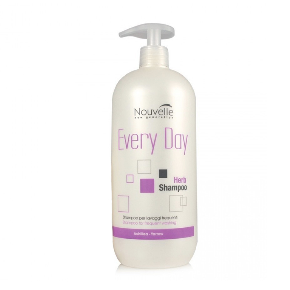 

Шампуни Nouvelle, Шампунь Nouvelle Every Day Regular Herb для частого мытья на травяной основе 1000 мл
