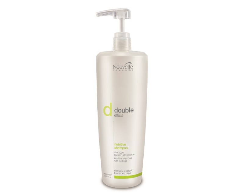 

Шампуни Nouvelle, Шампунь Nouvelle Double Effect Nutritive оживляющий кератиновый 1000 мл