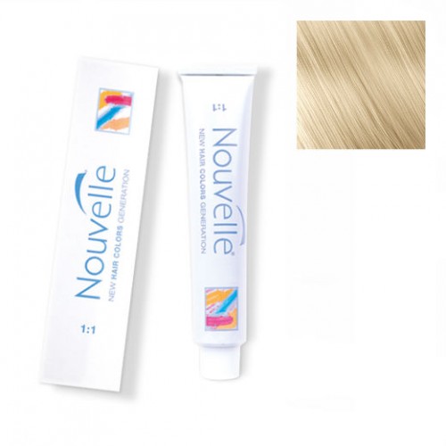 

Краска для волос Nouvelle Nouvelle, Крем-краска для волос Nouvelle Hair Color 10 платиновый блондин 100 мл