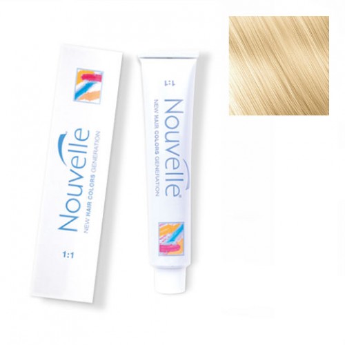 

Краска для волос Nouvelle Nouvelle, Крем-краска для волос Nouvelle Hair Color 10.31 золотистый пепельный платиновый блондин 100 мл