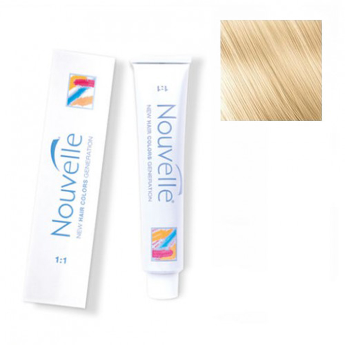 

Краска для волос Nouvelle Nouvelle, Крем-краска для волос Nouvelle Hair Color 10.76 платиновый коричнево-красный блондин 100 мл