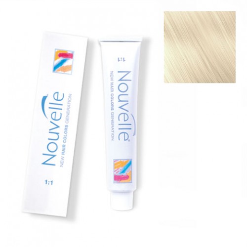 

Краска для волос Nouvelle Nouvelle, Крем-краска для волос Nouvelle Hair Color 12.0 полярный блондин 100 мл