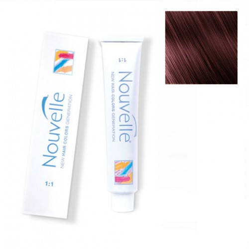 

Краска для волос Nouvelle Nouvelle, Крем-краска для волос Nouvelle Hair Color 6.5 темный красного дерева русый 100 мл