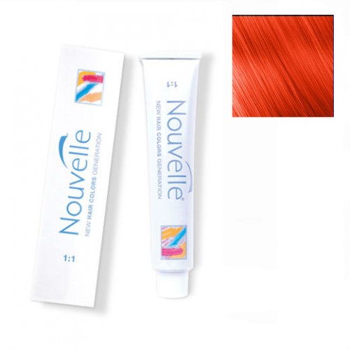 

Краска для волос Nouvelle Nouvelle, Крем-краска для волос Nouvelle Hair Color 8.43R оранжевый коралл 100 мл