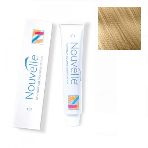 

Краска для волос Nouvelle Nouvelle, Крем-краска для волос Nouvelle Hair Color 9.0 насыщенный платиновый блондин 100 мл