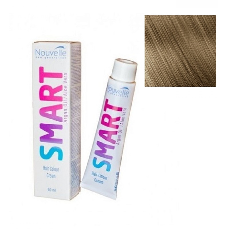 

Краска для волос Nouvelle Nouvelle, Крем-краска для волос Nouvelle Smart 7 средне-русый 60 мл