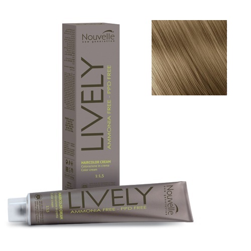 

Краска для волос Nouvelle Nouvelle, Крем-краска для волос Nouvelle Lively Hair Color 7 блонд 100 мл