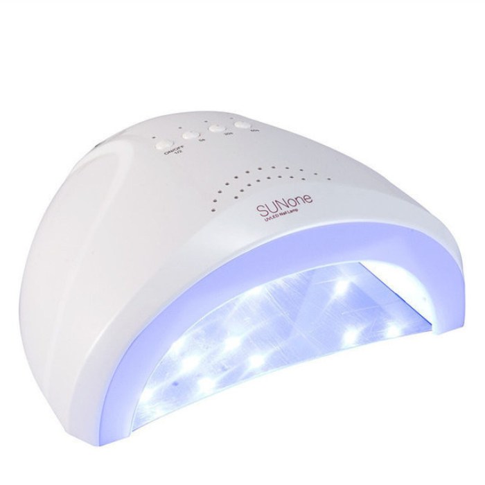 

Гибридные лампы Sun, LED + UV лампа для ногтей Sun One White 48 Вт