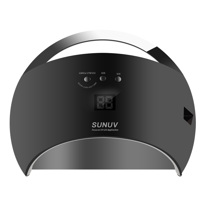 

Гибридные лампы Sun, LED + UV лампа для ногтей Sun 6 48 Вт Черный